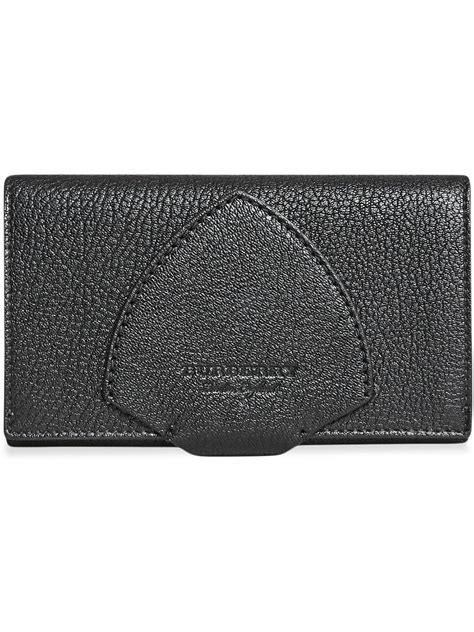 burberry equestrian shield two tone leather continental wallet|Burberry Equestrian Shield Two.